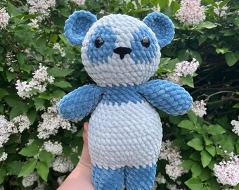 Panda Crochet Pattern- Beginner Friendly LOW Sew PDF Pattern