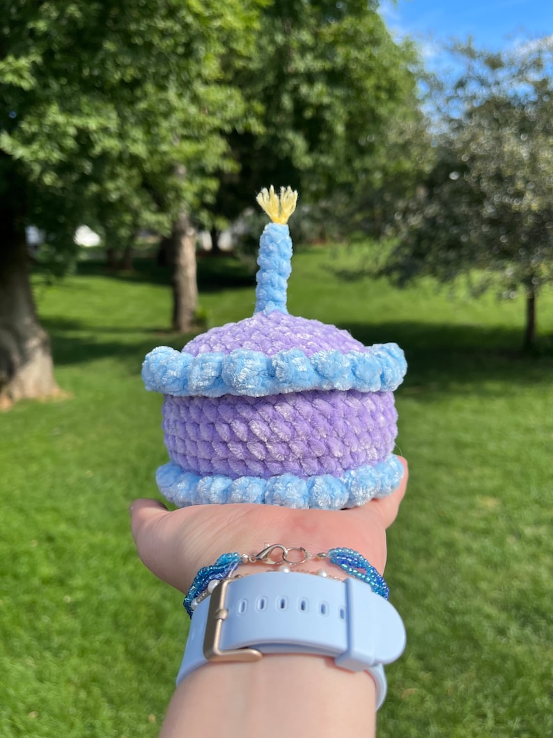 PDF Birthday Cake Pattern - Etsy