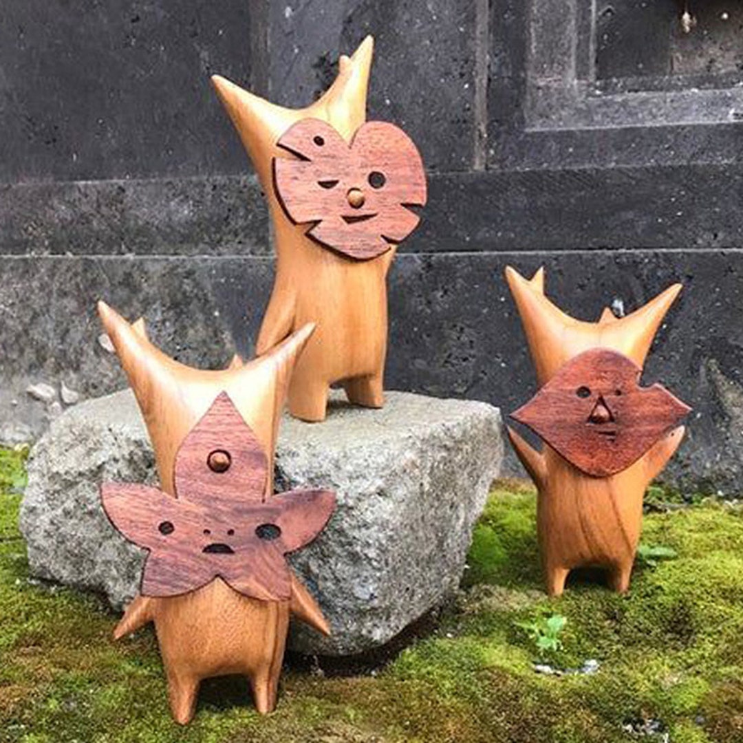 Korok Family Legend of Zelda Ocarina of Time Botw Totk Etsy