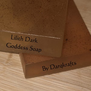 Lilith Succubus Handmade Soap. Witchcraft Supplies, Decor, and Art.  Altar Tools. Wiccan Gifts.  Buy 2 Get 1 Free.