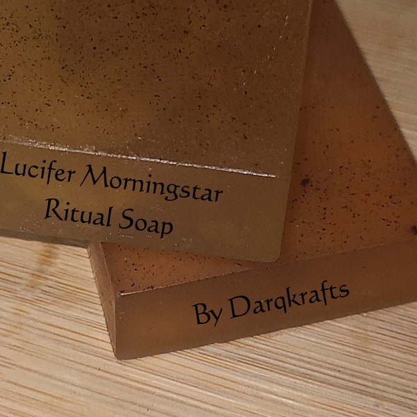 Lucifer Morningstar Handmade Soap.  Witchcraft Supplies, Decor, and Art.  Altar Tools.  Wiccan Gifts.  Buy 2 get 1 free.