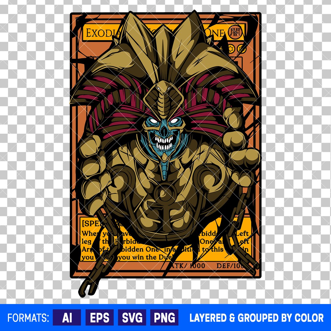 Premium Anime Vector File, Layered & Grouped by Color, Ready for DTF ...