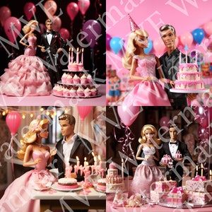 Welcome to the world of Barbie Birthday Graphics!