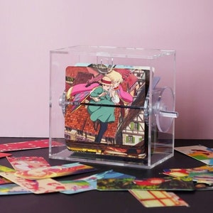 Studio Ghibli Howl&#39;s Moving Castle Flip Photo Box - Limited Collection