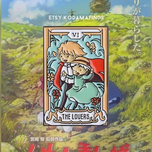 Studio Ghibli Tarot Karten Emaille Pins - Limitierte Kollektion