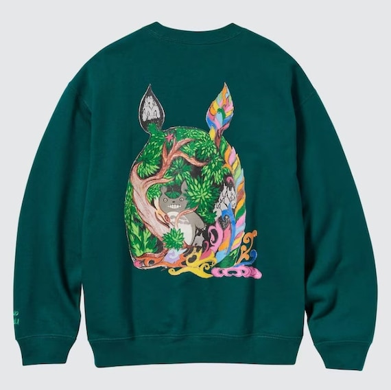 Uniqlo X Studio Ghibli Totoro Sweatshirt Limited Collection Etsy UK