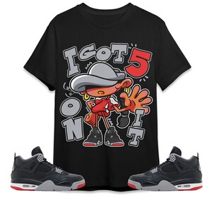 Jordan 4 sales bred clothing