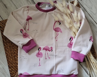 Flamingopullover I Größe 98