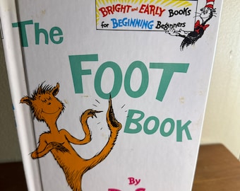 Vintage The Foot Book by Dr. Seuss