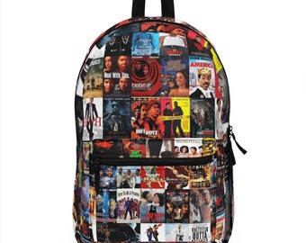 Movie night Backpack, Movie Night, backpack, tote bag, overnight bag, Netflix and chill, gift for him, gift for her, the culture, 90s movie