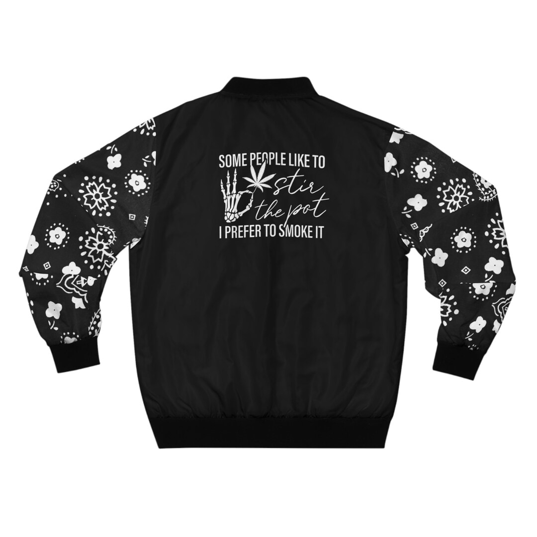 Some People Like to Sit up Shit, Men's Bomber Jacket AOP, Bomber Jacket