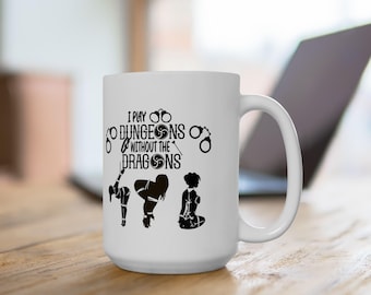 Naughty Ceramic Mug, Funny Coffee Cup, Inappropriate Tea Mug, Sarcastic Office Gift, Adult Humor Drinkware, Rude Kitchen Decor