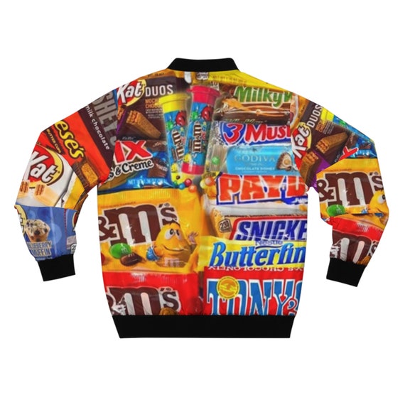 Candy Bars Bomber Jacket , Candy Png, Chocolate Png, Bomber Jacket, Candy Jacket, Jacket, Vending Machine, Vending Machine Png, Candy SVG Candy Bars Bomber Jacket , Candy Png, Chocolate Png, Bomber Jacket, Candy Jacket, Jacket, Vending Machine, Vending Machine Png, Candy SVG
