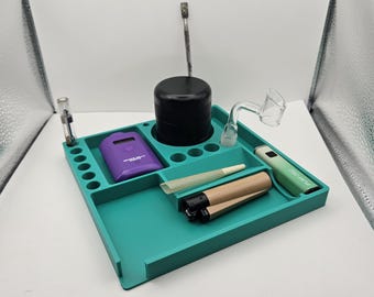 Organizador de bandeja para liar impreso en 3D, PLA reciclado