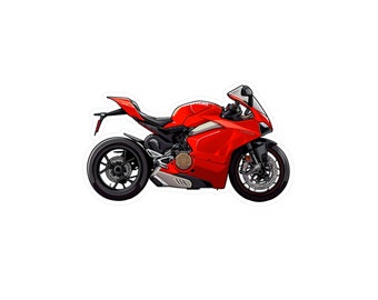 Ducati Panigale V2 Vinyl Sticker for Motorcycle Enthusiasts