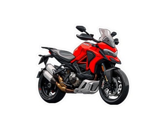Ducati Multistrada Vinyl Sticker for Motorcycle Enthusiasts