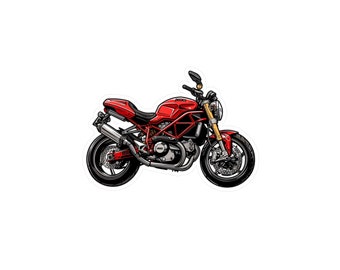 Ducati Monster 900 Vinyl Sticker for Motorcycle Enthusiasts
