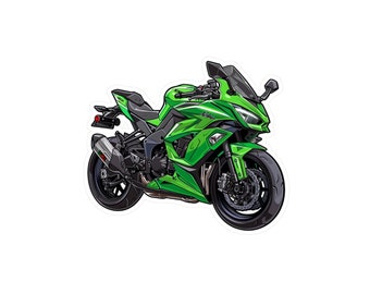 Kawasaki Ninja Vinyl Sticker for Motorcycle Enthusiasts