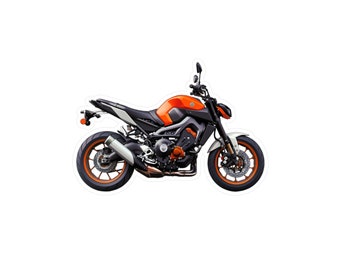 Yamaha MT-09 Vinyl Sticker for Motorcycle Enthusiasts