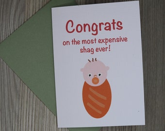 Congrats | New Baby Card | Funny cards