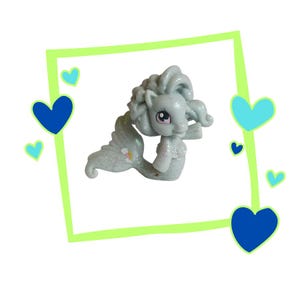 Vintage G3.5 My Little Pony Blind Bag Ponies Mermaid Glitter Rainbow Dash
