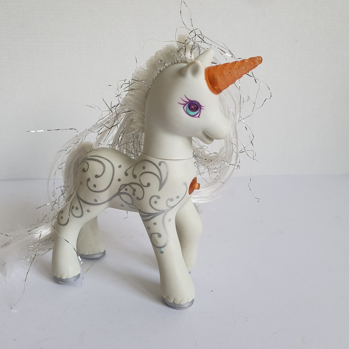 Figurine My Little Pony G2 – Princess Silver Swirl – Hasbro – Occasion