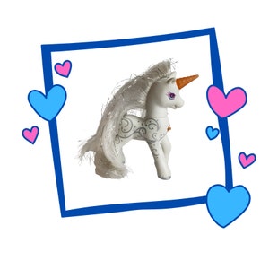 Vintage G2 My Little Pony Princess Silver Swirl Tender Light Up Families European Exclusive