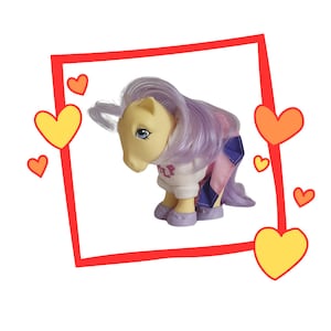 Vintage G1 My Little Pony Pony Wear Pom Pom Pony (PONY NOT INCLUDED)