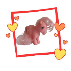 Vintage G1 My Little Pony Cotton Candy Hong Kong
