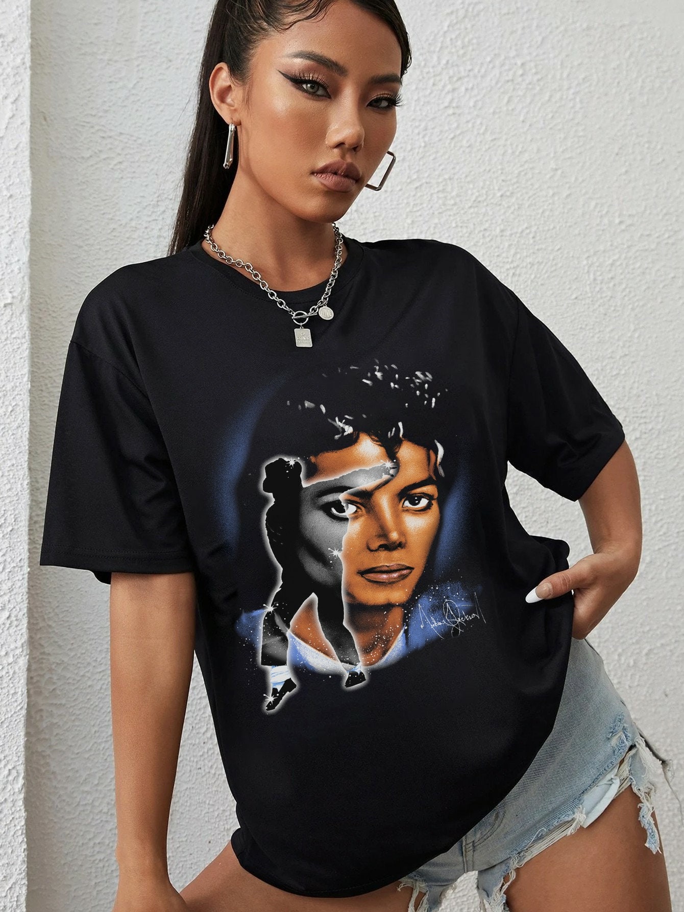 Michael Jackson Vintage 90s Tour T-Shirt - European Concerts - Single  Stitch Tee - 100% Cotton - Fits Like Small or Medium - Free Shipping