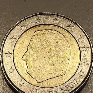 Zeldzame 2 euro munt België