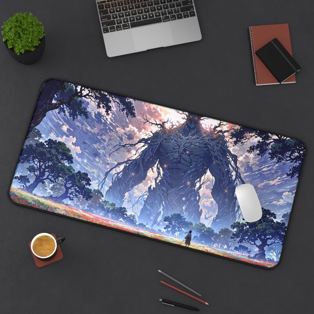 Fantasy Tree Giant Mouse Pad | Epic Nature Desk Mat | Gaming Gift ...