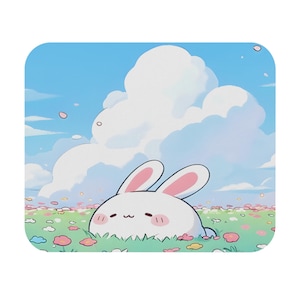 Niedliches Katzen Maus Pad | Kawaii Anime Schreibtischmatte | Kleines Gaming Mousepad | Entzückende Schreibtisch Dekoration | Katzenliebhaber Geschenk | Kawaii Büro Accessoire