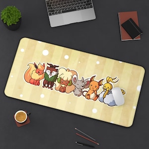 Anime Mousepad | 3 Desk sized gaming mouse pad | Cute Mousepad