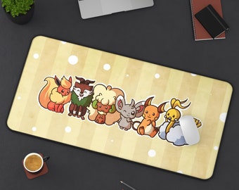 Alfombrilla de ratón de anime / Alfombrilla de ratón para juegos de tamaño de escritorio 3 / Bonita alfombrilla de ratón