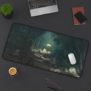Toro Art Schreibtischunterlage | 3 Größen Maus Pad | Japanisches Gaming Mousepad | erweiterte große | Premium Qualität