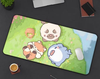 Cute Creature Mousepad | Unique Desk Mat | Fun Aesthetic Mousepad for Work or Gaming | Adorable Creature Design | Perfect Gift Idea