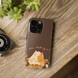 Cute Baking iPhone Case | Pastel Food Phone Cover | Sweet Treat Art | Protective Glossy | Wireless Ready | Gift for Bakers