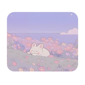 Niedliches Katzen Maus Pad | Kawaii Anime Schreibtischmatte | Kleines Gaming Mousepad | Entzückende Schreibtisch Dekoration | Katzenliebhaber Geschenk | Kawaii Büro Accessoire