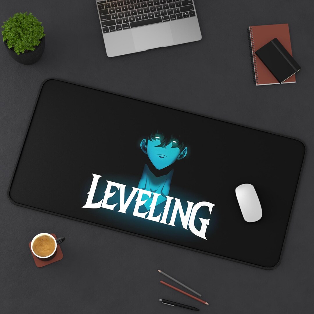 Solo Level Desk Mat | Anime Gaming Pad | Sung Jin-woo Mousepad | Large ...