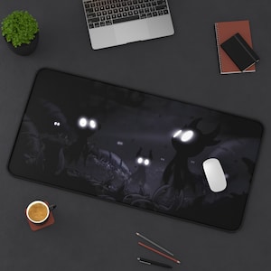 Tappetino per mouse Hollow Knight / Diverse dimensioni personalizzate / Tappetino per mouse da gioco / Tappetino per mouse personalizzato / Gioco / Anime / Tappetino da scrivania