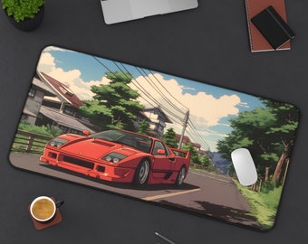 Anime Scenery Desk Mat | 3 Desk sized gaming mouse pad |  Mousepad | Anime Mousepad