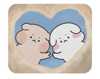 Alfombrilla de ratón con forma de gato adorable / Alfombrilla de escritorio de anime kawaii / Alfombrilla de ratón pequeña para juegos / Adorable decoración de escritorio / Regalo para amantes de los gatos / Accesorio de oficina kawaii