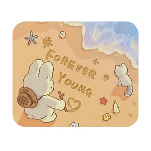 Niedliches Katzen Maus Pad | Kawaii Anime Schreibtischmatte | Kleines Gaming Mousepad | Entzückende Schreibtisch Dekoration | Katzenliebhaber Geschenk | Kawaii Büro Accessoire