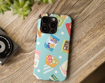 Niedliche japanische iPhone Hülle | Pastell Kawaii Handyhülle | Weiches ästhetisches Gehäuse | Schutzglanz | Drahtlos bereit | Geschenk für Sie