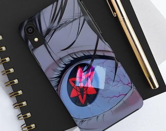 Anime Japońskie Oko | Fajna Sztuka Japońskie Anime Manga | Etui na iPhone'a
