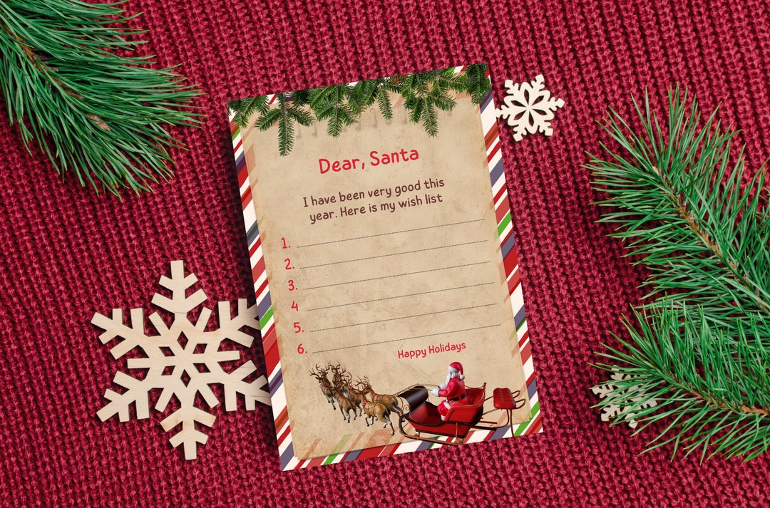 Letter To Santa Printable Easy To Print Letter To Santa Letter Etsy letter-to-santa-printable-easy-to-print-letter-to-santa-letter-etsy