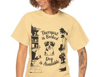 Camiseta de terapeuta canino: un regalo divertido para los amantes de las mascotas