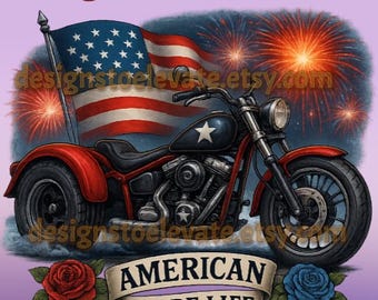 Vida americana: Bicicletas chopper con espíritu americano – Edición II