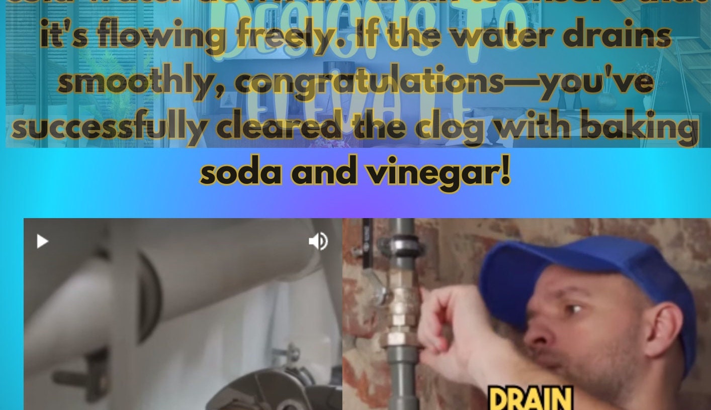 Clearing Clogs With Baking Soda and Vinegar an Easy DIY Drain Cleaning